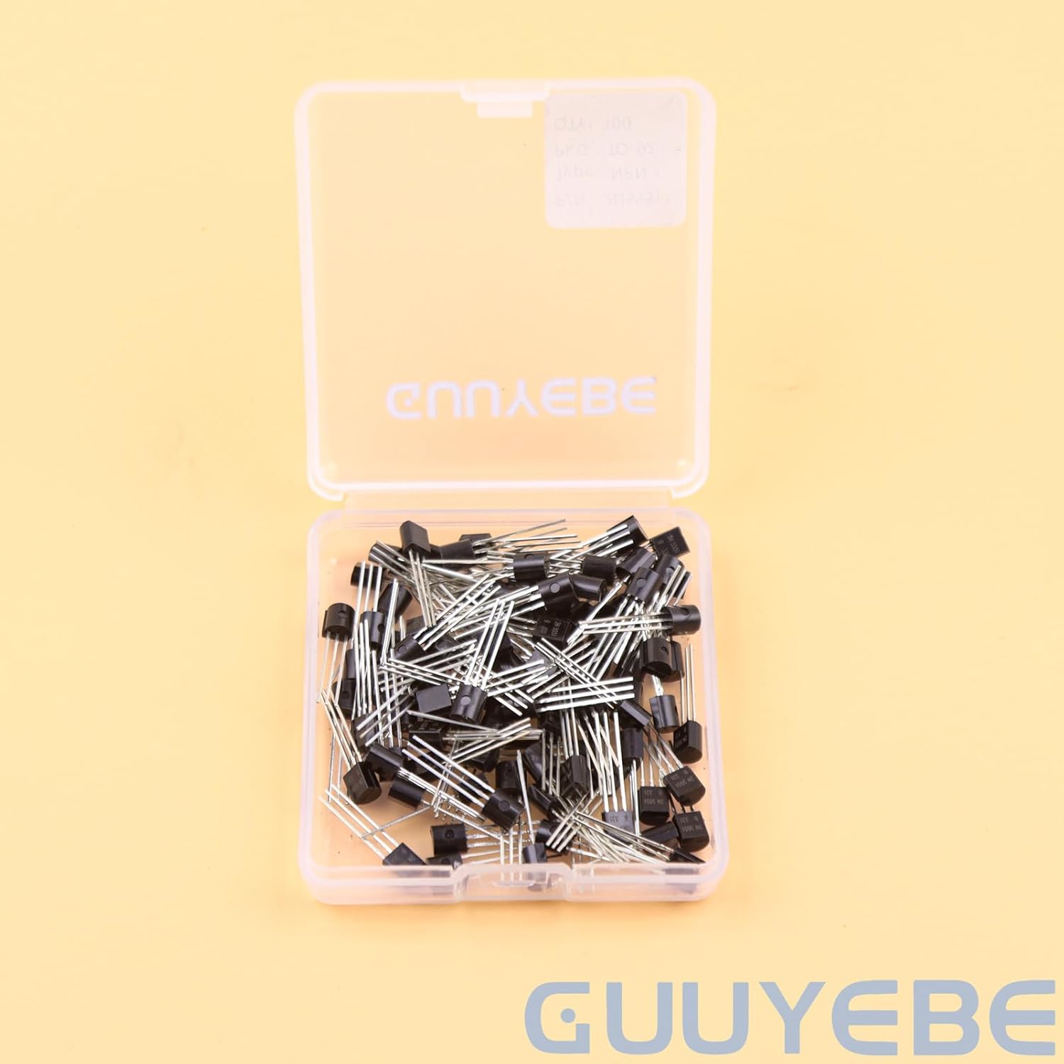GuuYebe 2N5551 Transistor TO-92 NPN BJT Transistors of Semiconductor Products