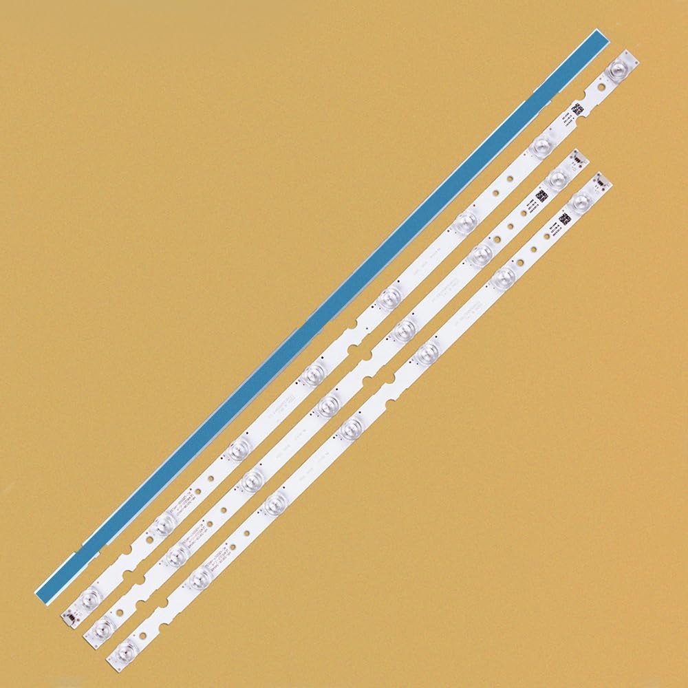 GuuYebe 4 Pcs Led Backlight Strips Set Replacement for 55S421 55S423 55S425 4C-LB5508-HR02J 4C-LB5507-HR03J 4C-LB5508-HR03J 4C-LB5508-HR06J 55HR330M08A2 55HR330M07B2 55HR330M07A2 55D6