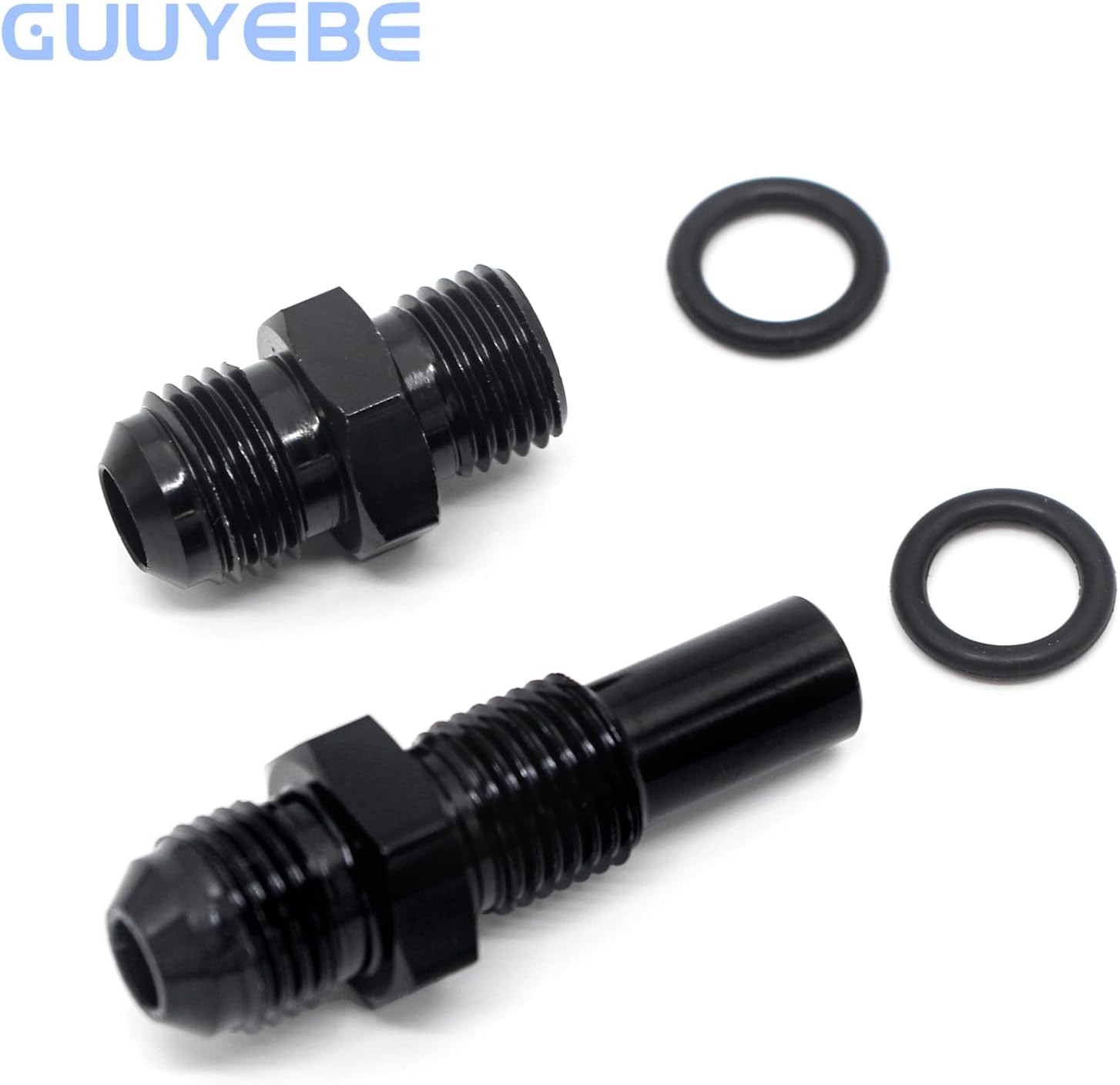 GuuYebe Transmission Adapter Fittings 6AN Male Flare to 1/4