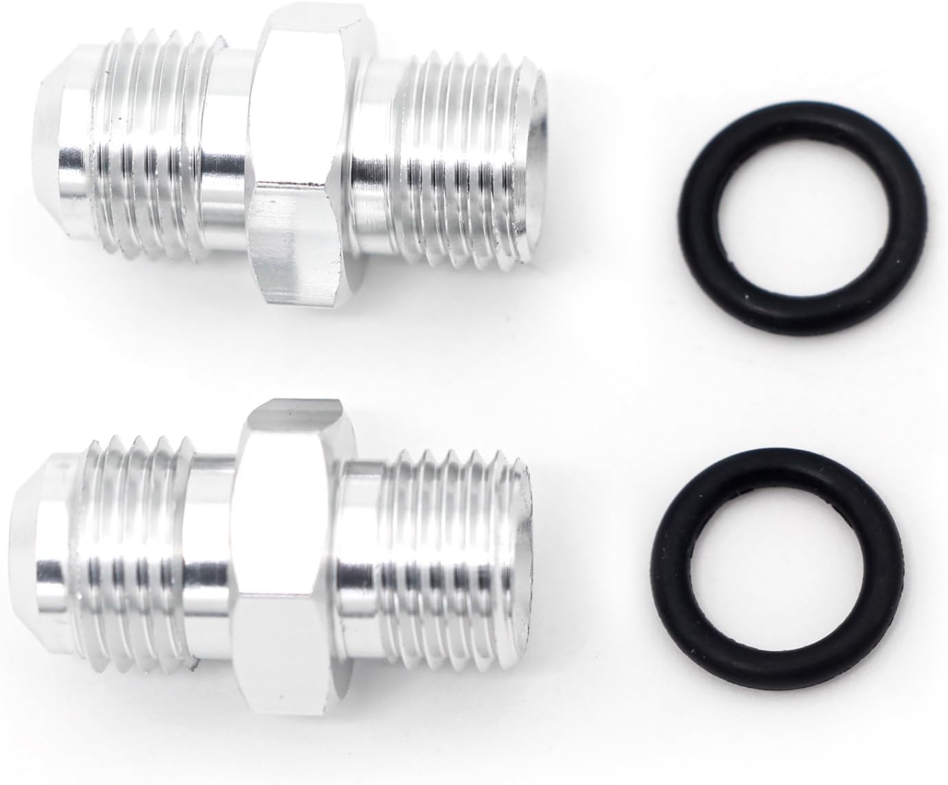 GuuYebe Transmission Adapter Fittings 6AN Flare to 1/4