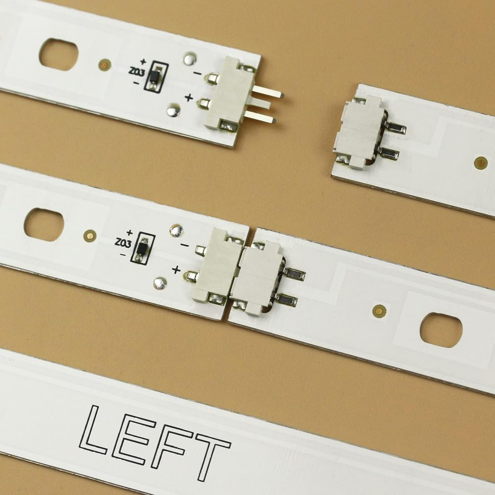 GuuYebe LED Backlight Strip TV Replacement Part for 49UJ6300 49UK6200 49UJ630V 49UK6300 49LJ5550 49LK5700PSC 49LJ5500 49LK5700 49UK6300PLB NC490DGG 49UJ635T NC490DUE-ABFX3 NC490DUE-AAFX1-41CA