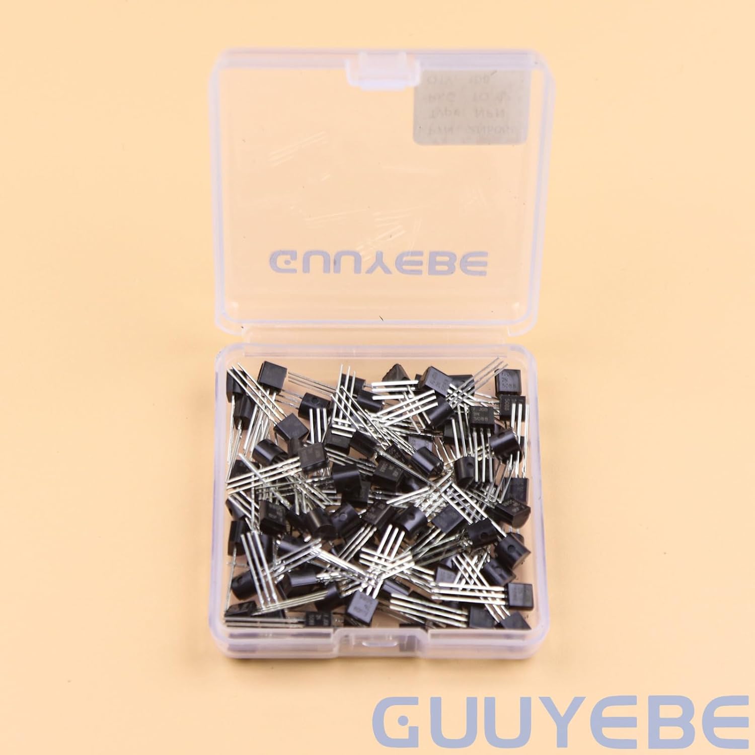 GuuYebe 2N5088 Transistor TO-92 NPN BJT Transistors of Semiconductor Products