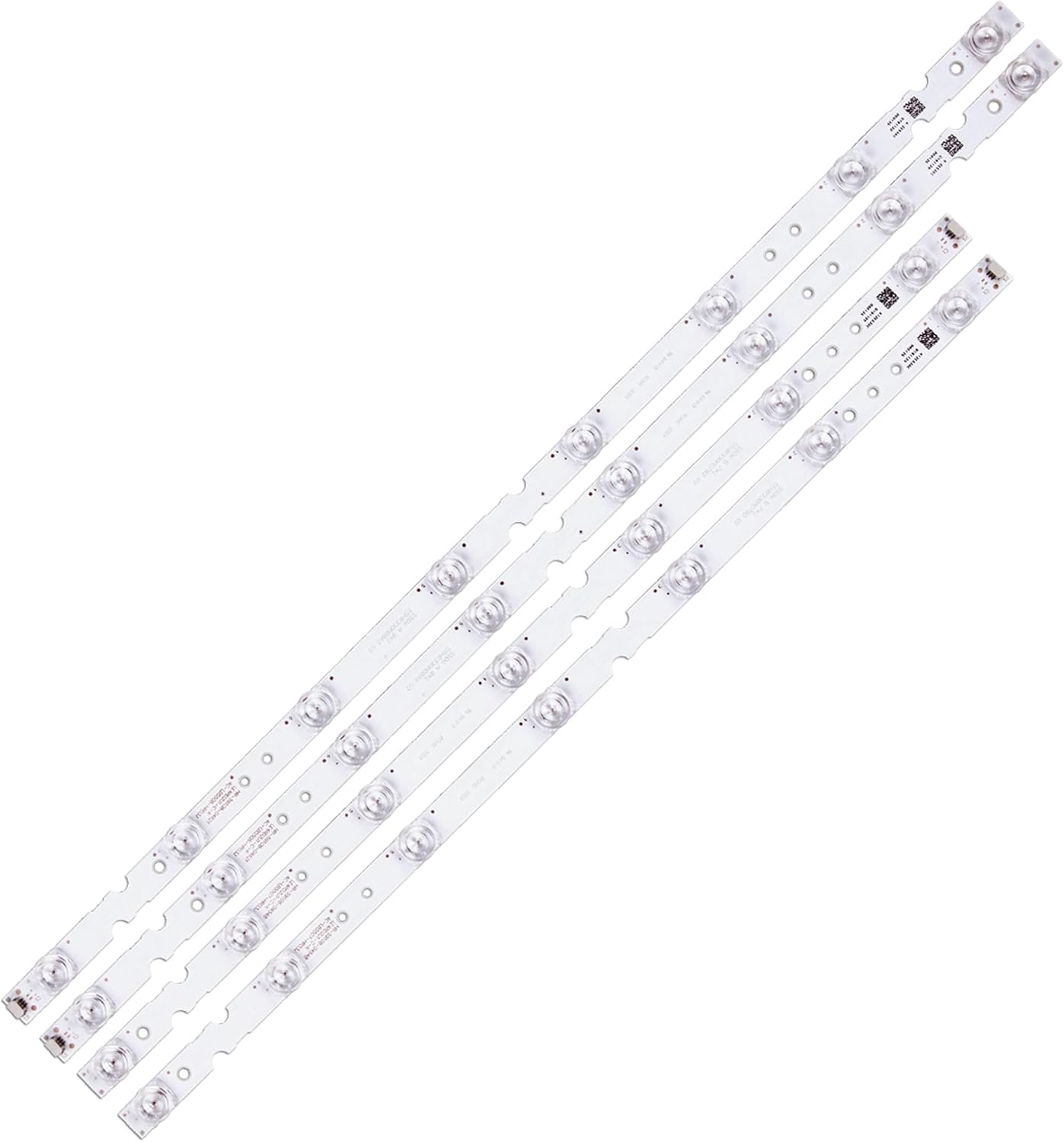 GuuYebe 4 Pcs Led Backlight Strips Set Replacement for 55S421 55S423 55S425 4C-LB5508-HR02J 4C-LB5507-HR03J 4C-LB5508-HR03J 4C-LB5508-HR06J 55HR330M08A2 55HR330M07B2 55HR330M07A2 55D6