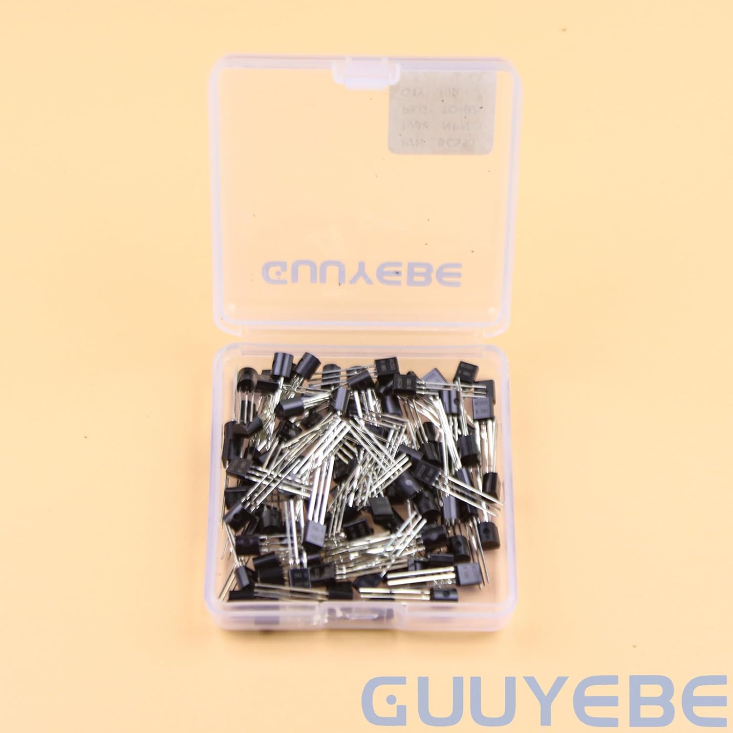 GuuYebe BC550 Transistor TO-92 NPN BJT Transistors of Semiconductor Products