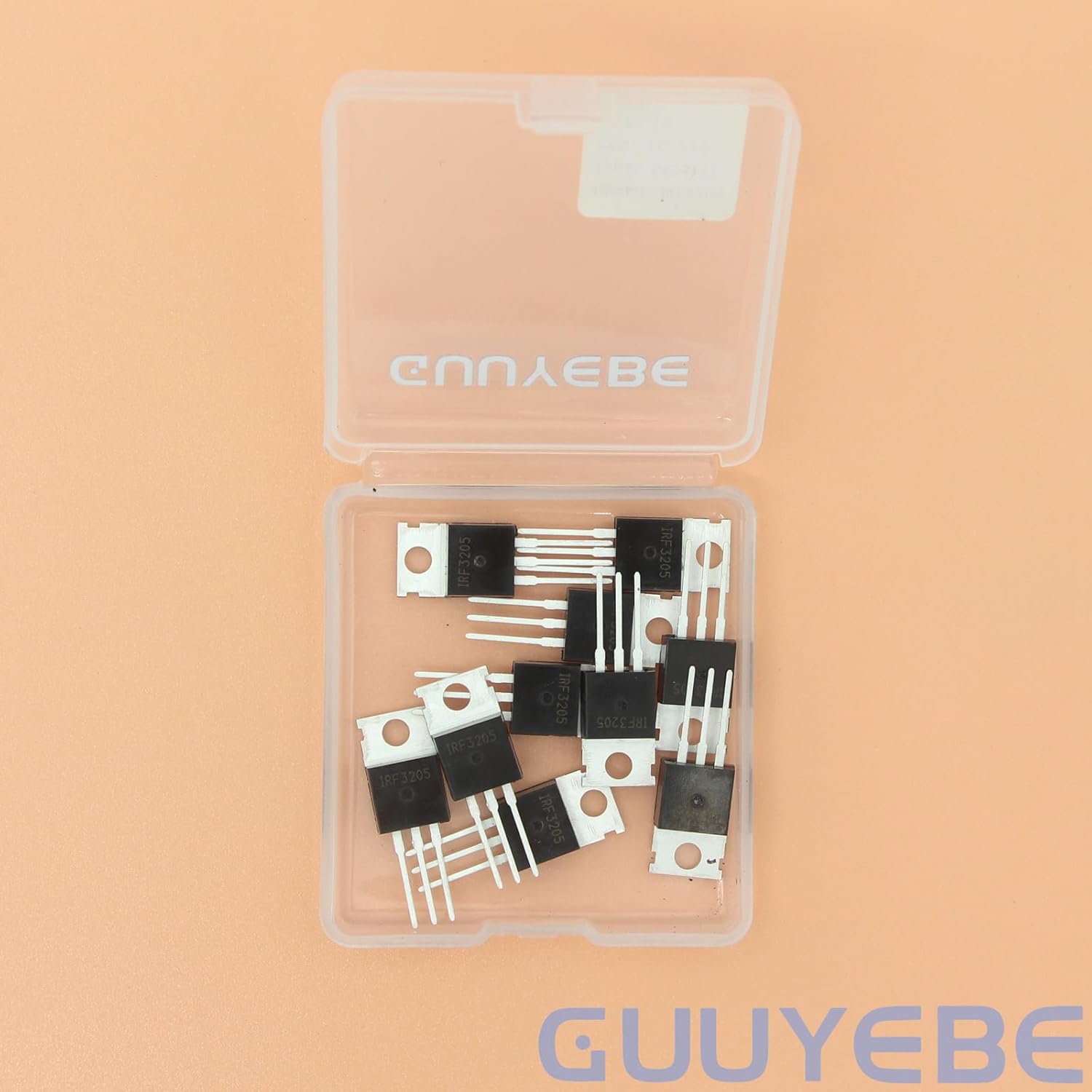 GuuYebe IRF3205 70V 80A IRF3205PBF N-Channel Power MOSFET TO-220 Transistors of Semiconductor Products