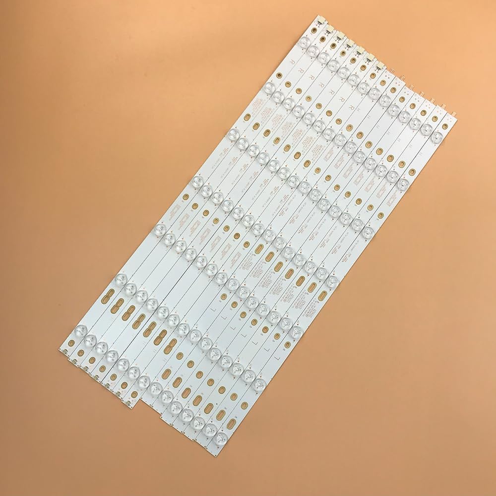 GuuYebe LED Backlight Strip TV Replacement Part for 55PUS6501 55PFF5701 LB55072 TPT550U2 55PUS6561 55PUS6581 55PUH6101 55PUS6101 55PUS7272 55PUS6401 55PUS6551 LBM550M0701 GJ-2K16-550-D714-V4-L R