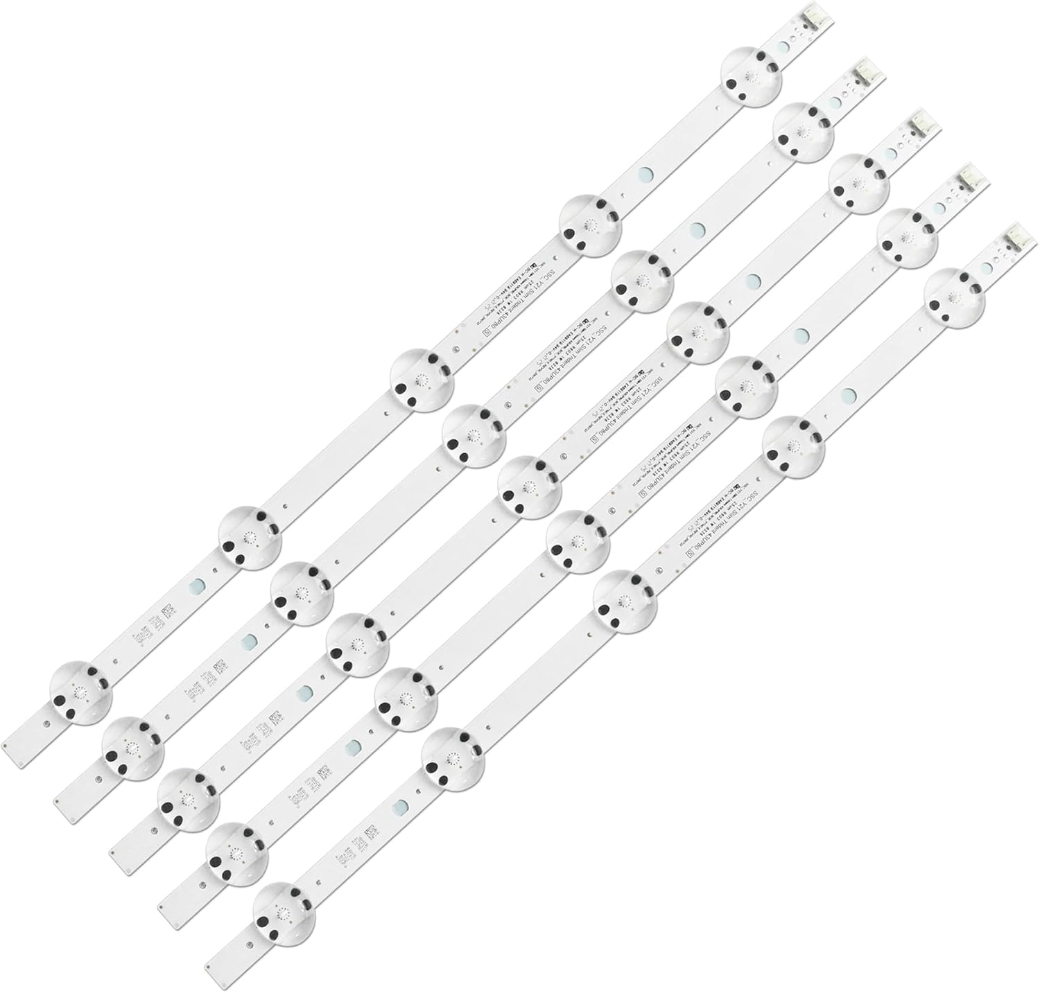 GuuYebe LED Backlight Strip TV Replacement Part for 43UP8000 43UP7670PUC 43UQ7590PUB 43UP8000PUA 43UP8000PUR 43UQ9000PUD 43UQ8000AUB 43UQ7070ZUD EAV65010401 EAV65036301 EAJ65721107 EAJ65721109