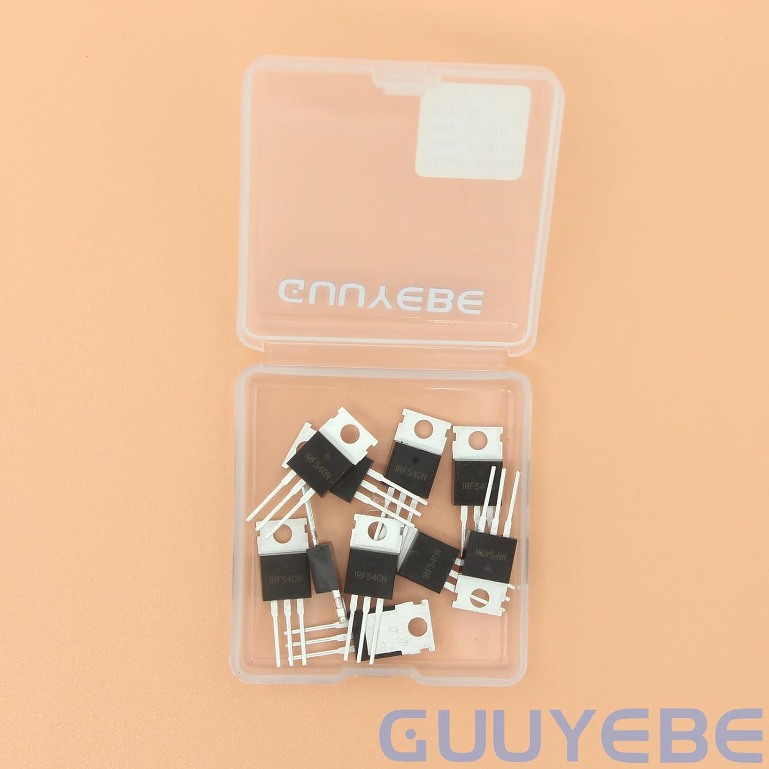 GuuYebe IRF540N IRF540 100V 30A IRF540NPBF N-Channel Power MOSFET TO-220 Transistors of Semiconductor Products