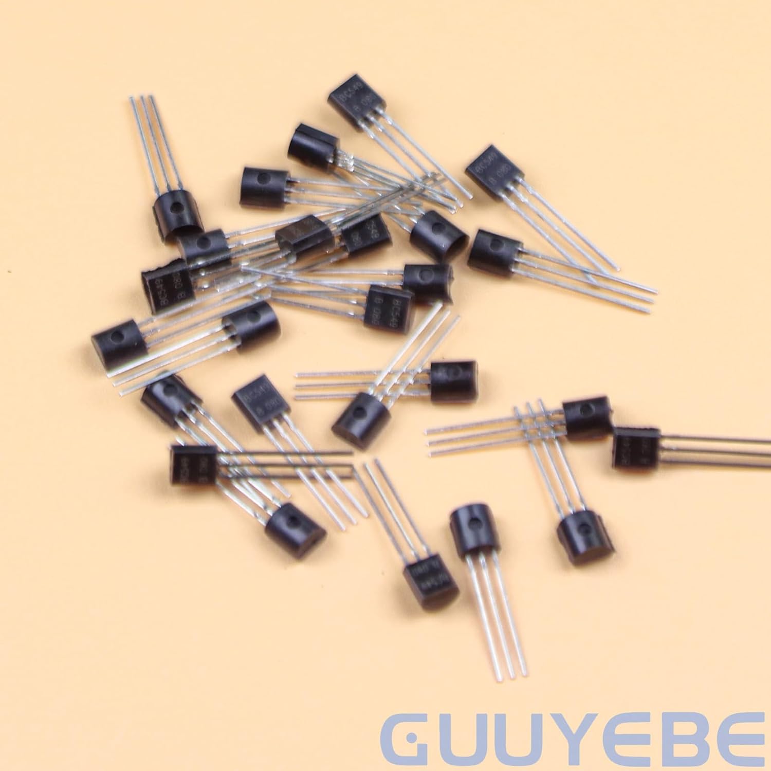 GuuYebe BC549 Transistor TO-92 NPN BJT Transistors of Semiconductor Products