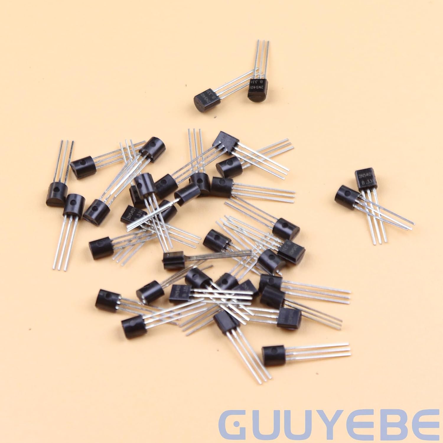 GuuYebe 2N5401 Transistor TO-92 PNP BJT Transistors of Semiconductor Products