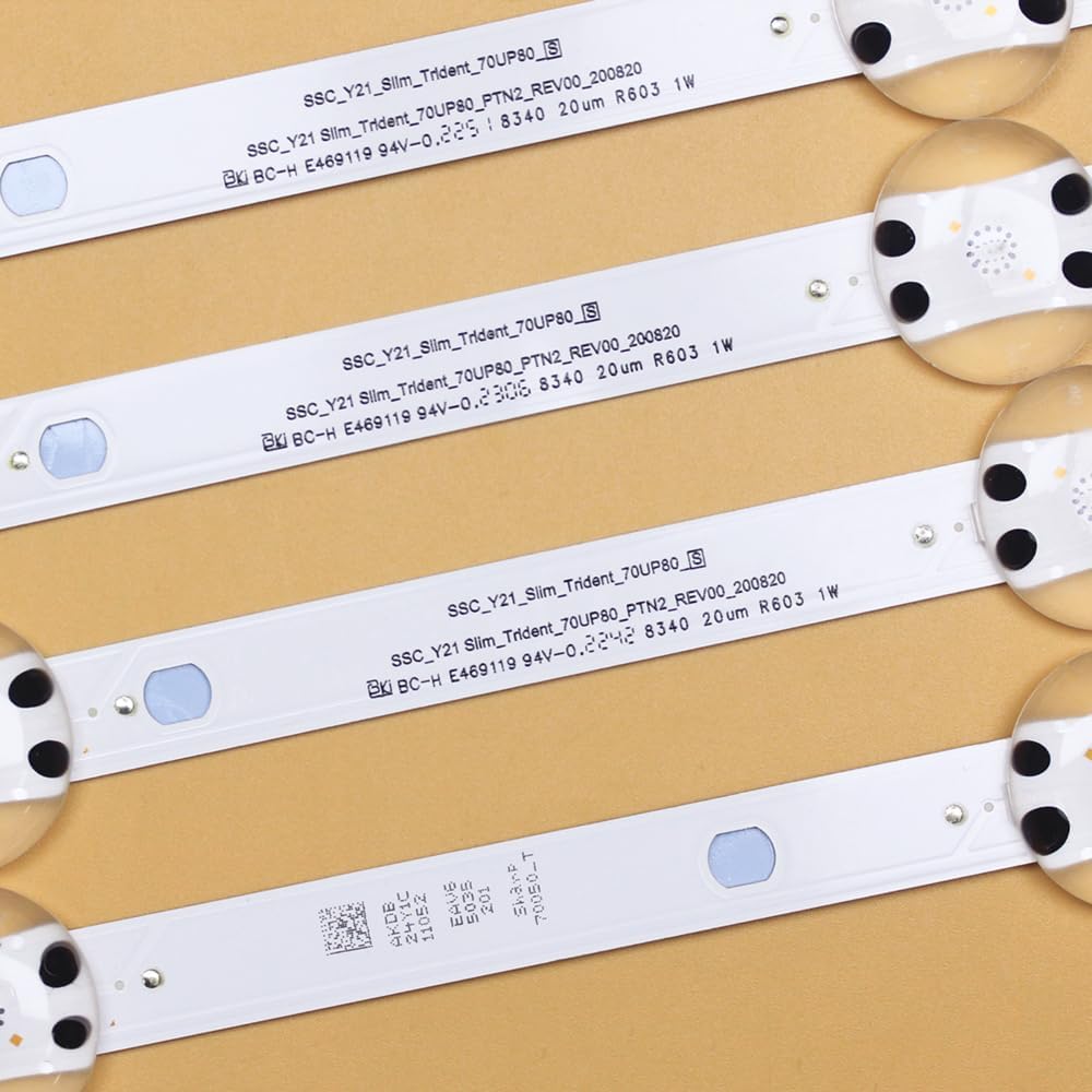 GuuYebe 70UQ7590PUB 70UQ9000PUD 70UP8070PUR 70UQ7070ZUD LED Backlight Strips for TV 70 Inch EAV65035201 EAJ65709102 NC700TQG-VSKH3 NC700TQG-VSKH5