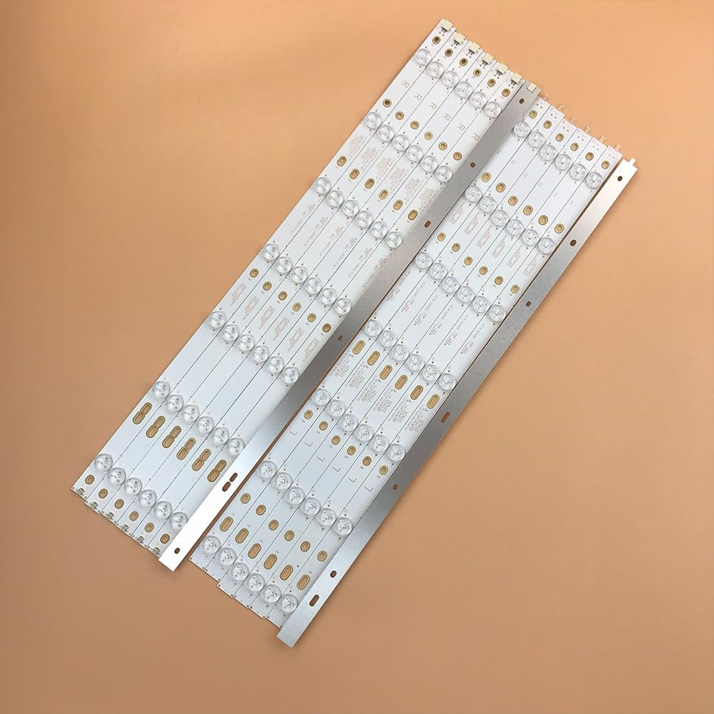 GuuYebe LED Backlight Strip TV Replacement Part for 55PUS6501 55PFF5701 LB55072 TPT550U2 55PUS6561 55PUS6581 55PUH6101 55PUS6101 55PUS7272 55PUS6401 55PUS6551 LBM550M0701 GJ-2K16-550-D714-V4-L R