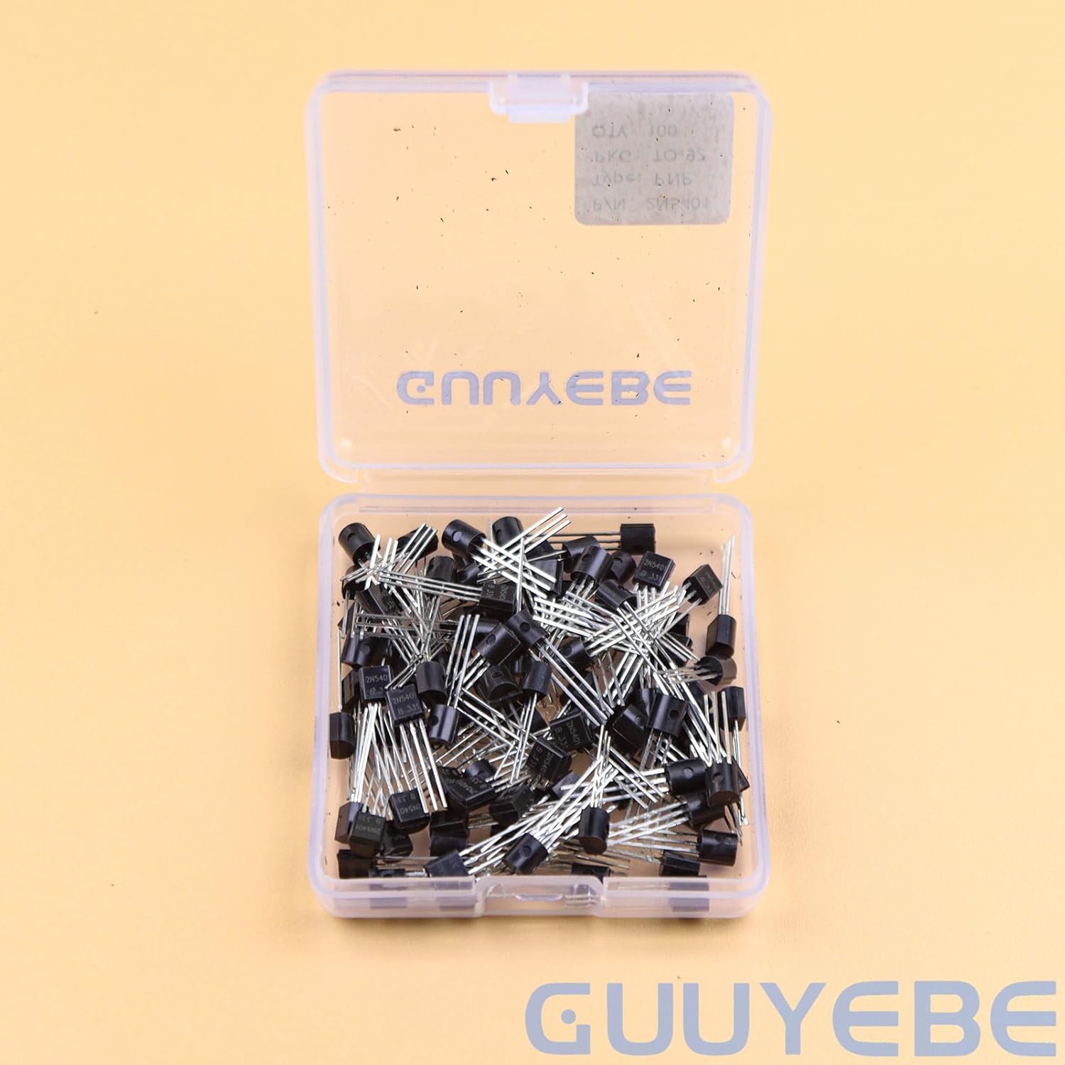 GuuYebe 2N5401 Transistor TO-92 PNP BJT Transistors of Semiconductor Products