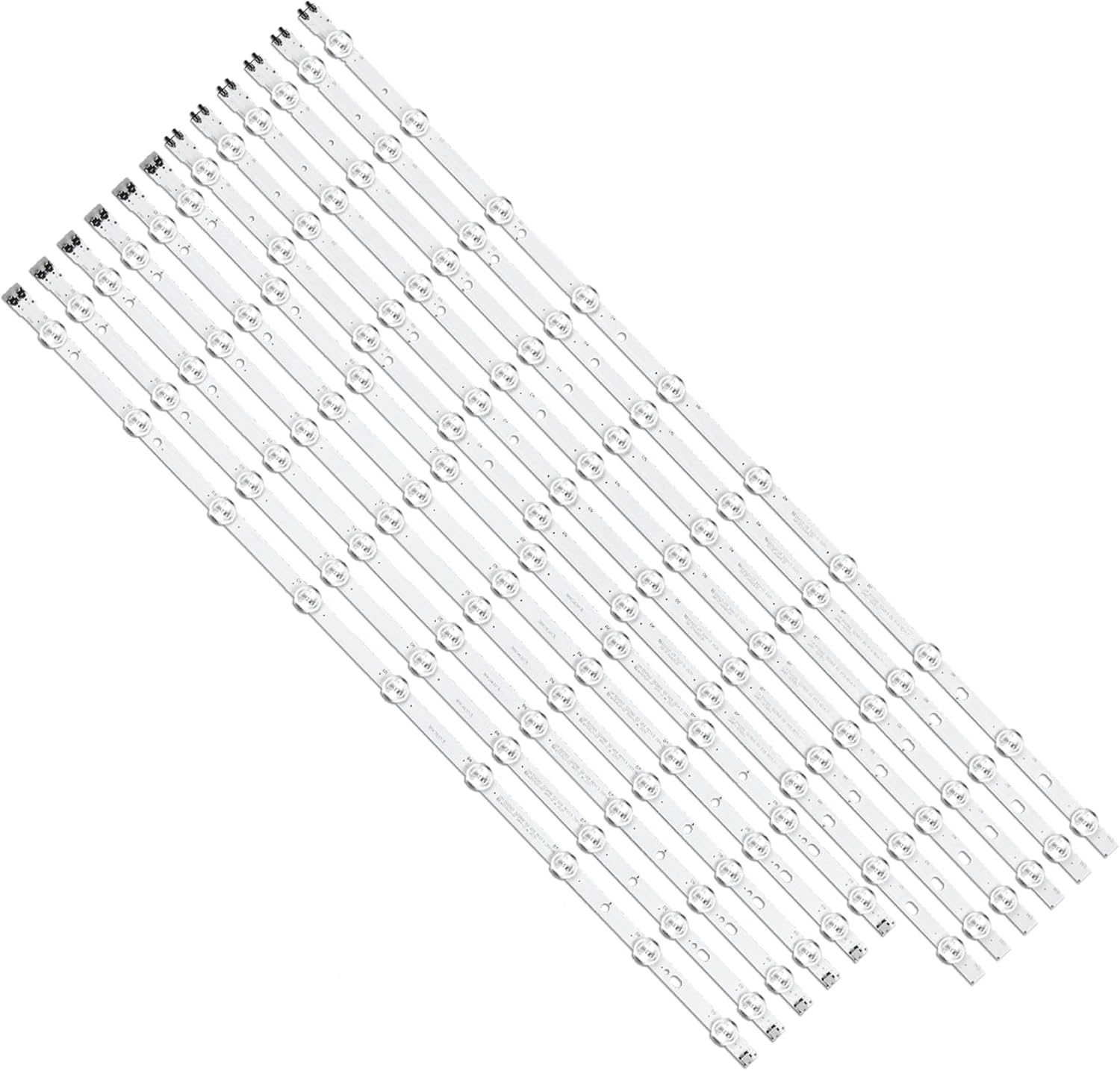 GuuYebe UN65J6200AF BN96-29076A LED Backlight Strips for 65 inch TVs 2013SVS65 BN96-29077A UN65J620DAF UN65H6203BF LM41-00001J LM41-00001K D3GE-650SMA-R3 D3GE-650SMB-R1 131015 34562A 34563A