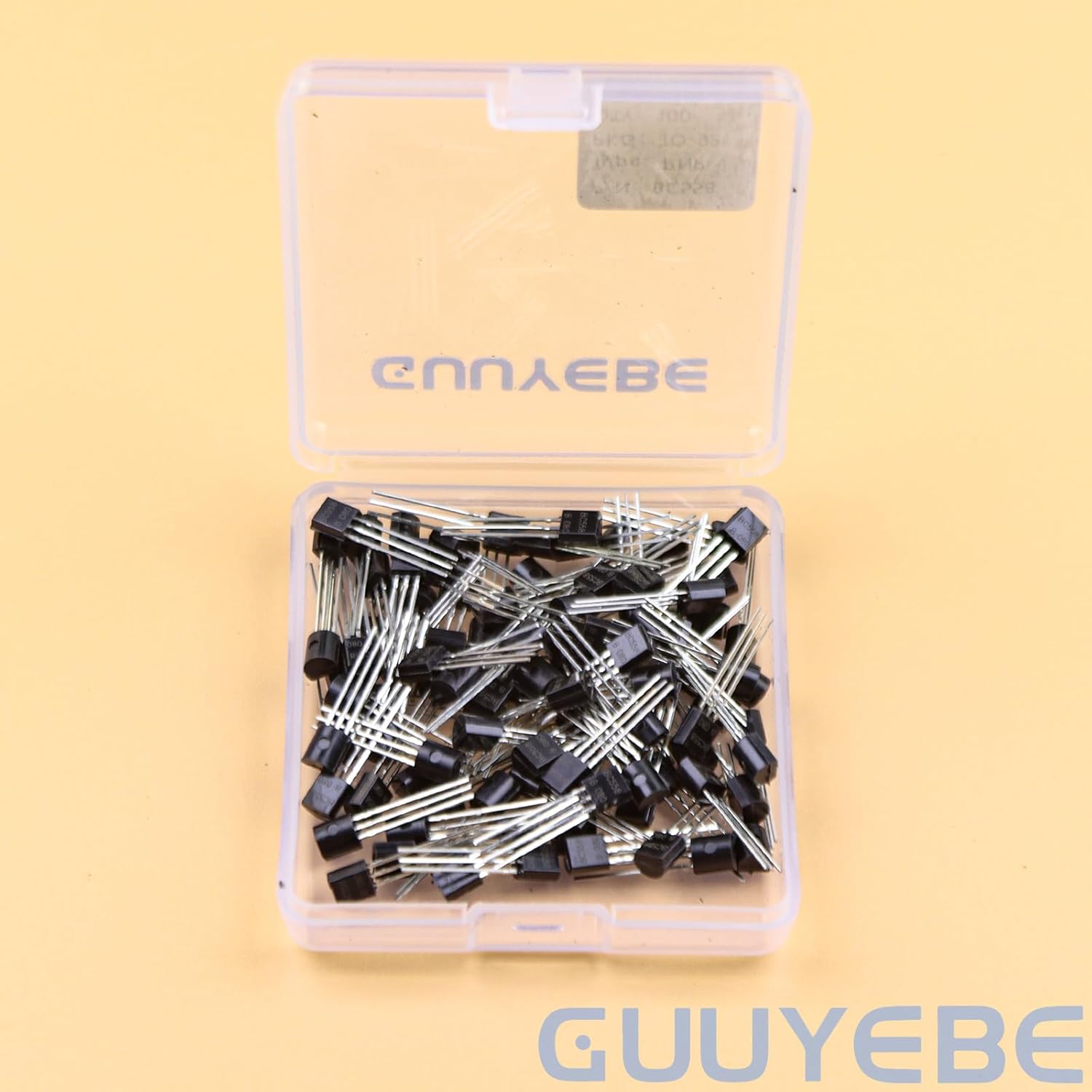GuuYebe BC558 Transistor TO-92 PNP BJT Transistors of Semiconductor Products