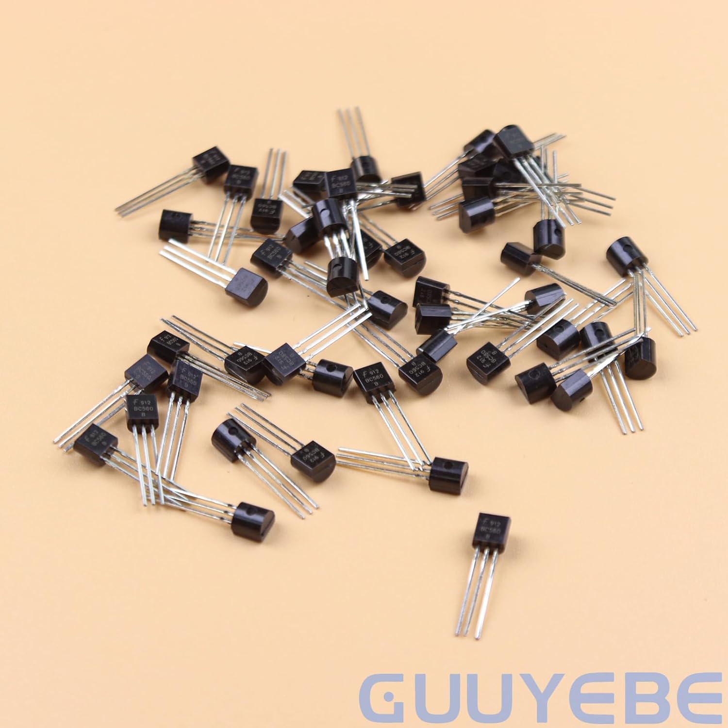 GuuYebe BC560 Transistor TO-92 PNP BJT Transistors of Semiconductor Products