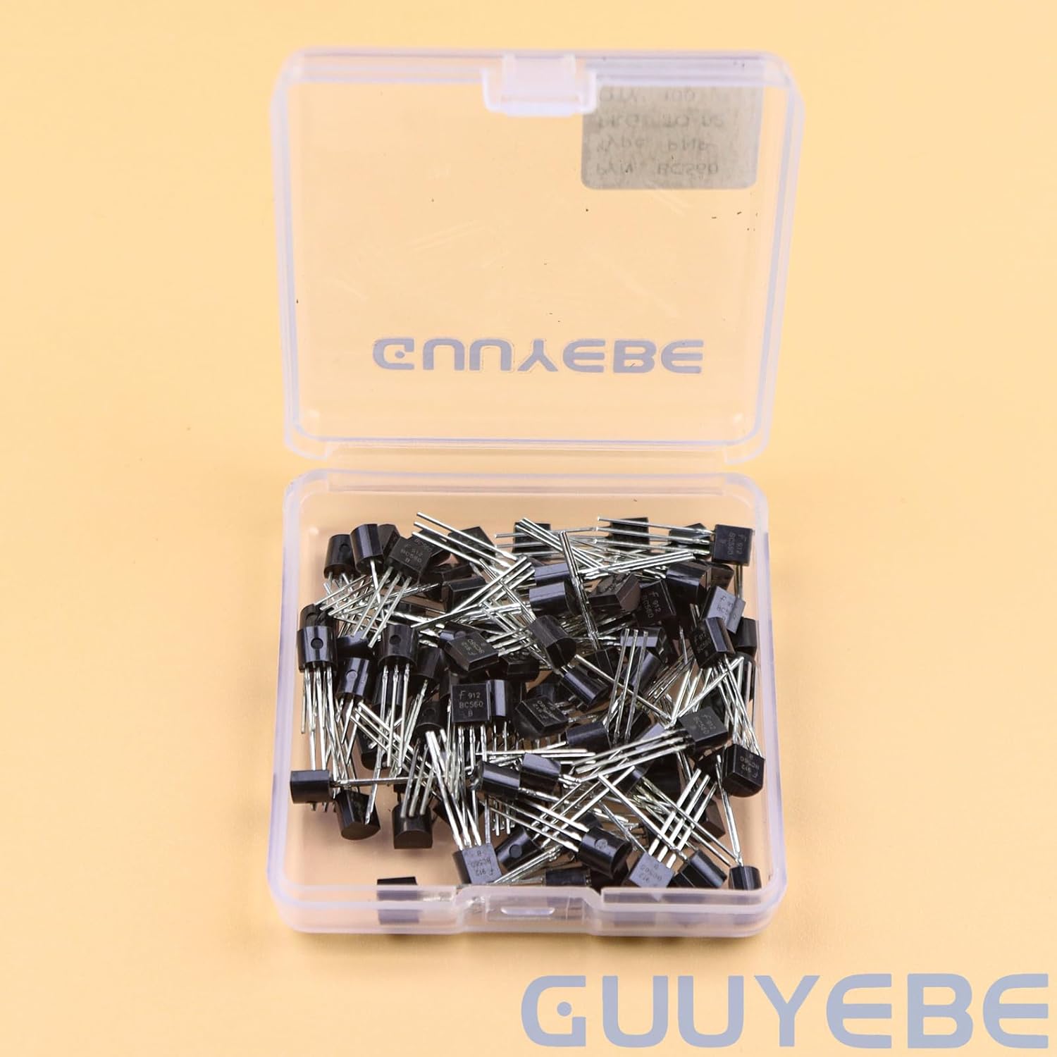 GuuYebe BC560 Transistor TO-92 PNP BJT Transistors of Semiconductor Products