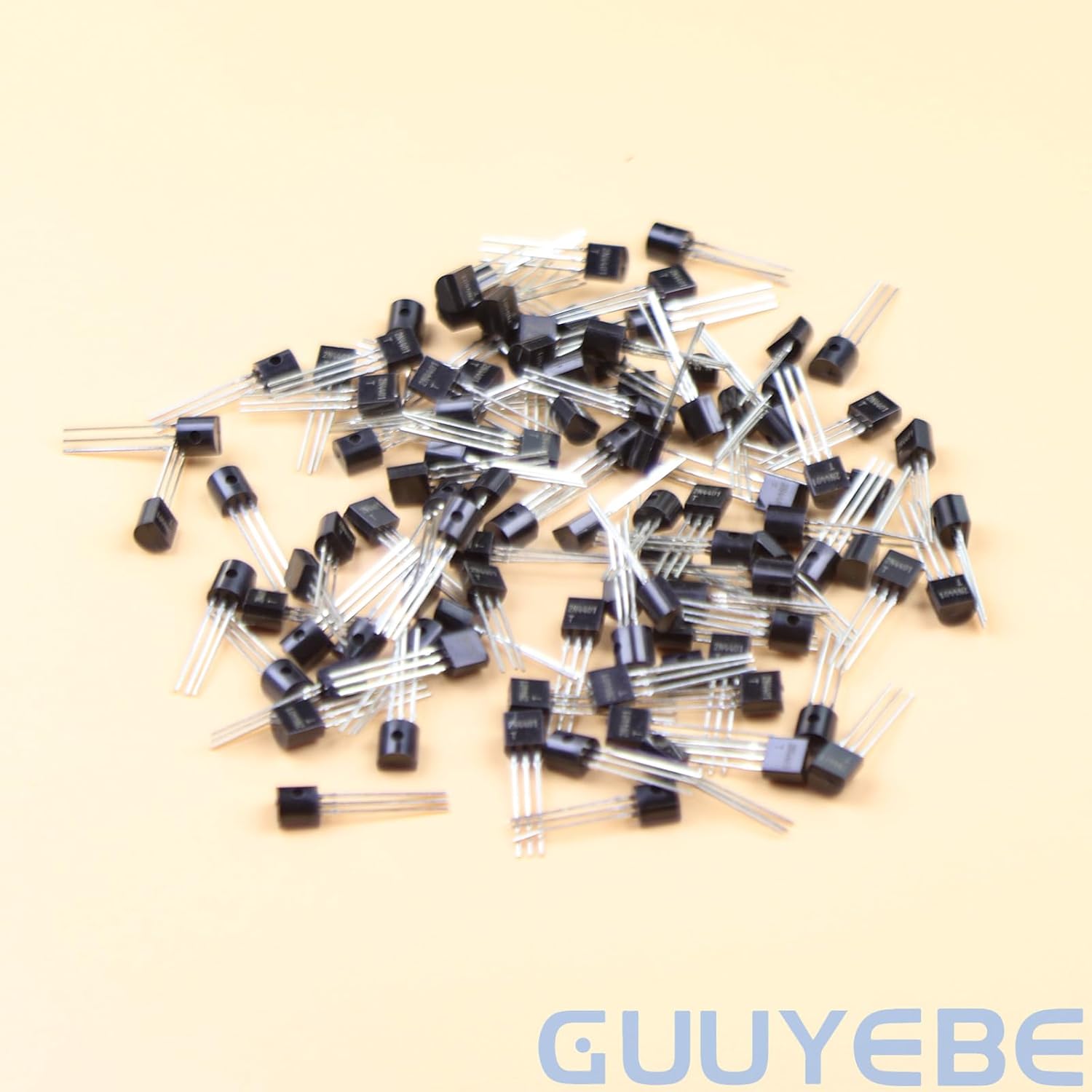 GuuYebe 2N4401 Transistor TO-92 NPN BJT Transistors of Semiconductor Products