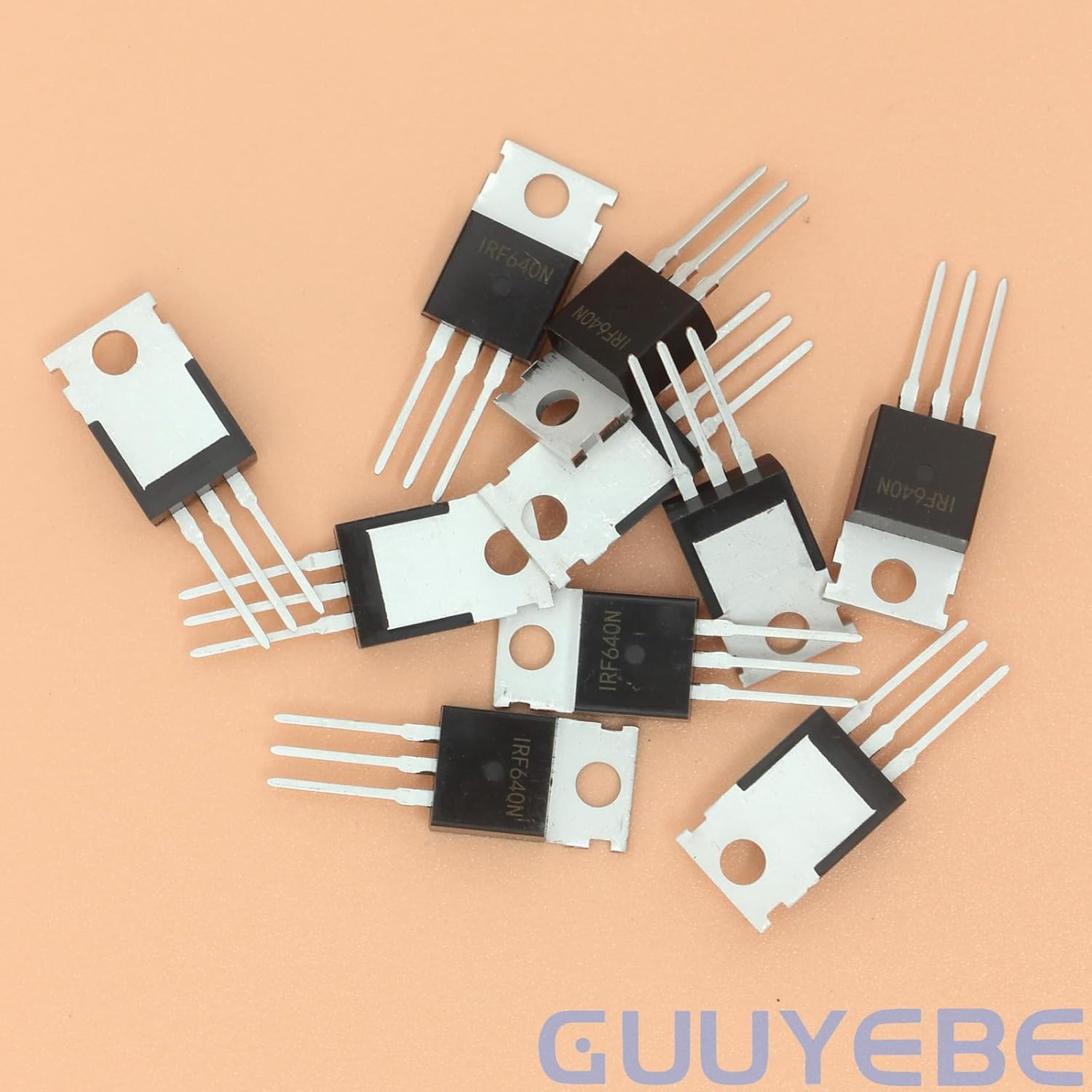 GuuYebe IRF640N IRF640 200V 18A IRF640NPBF N-Channel Power MOSFET TO-220 Transistors of Semiconductor Products