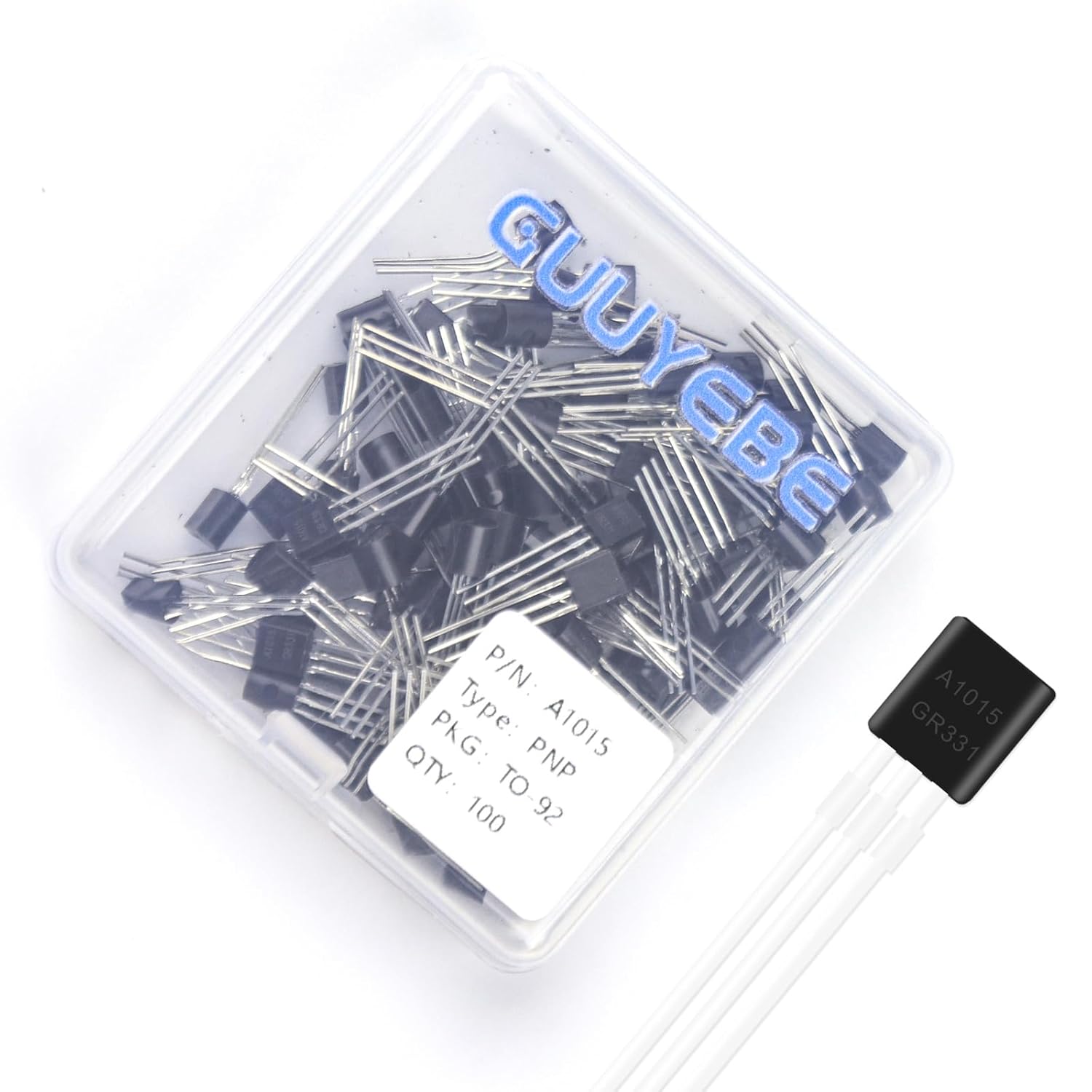 GuuYebe A1015 Transistor TO-92 PNP BJT Transistors of Semiconductor Products