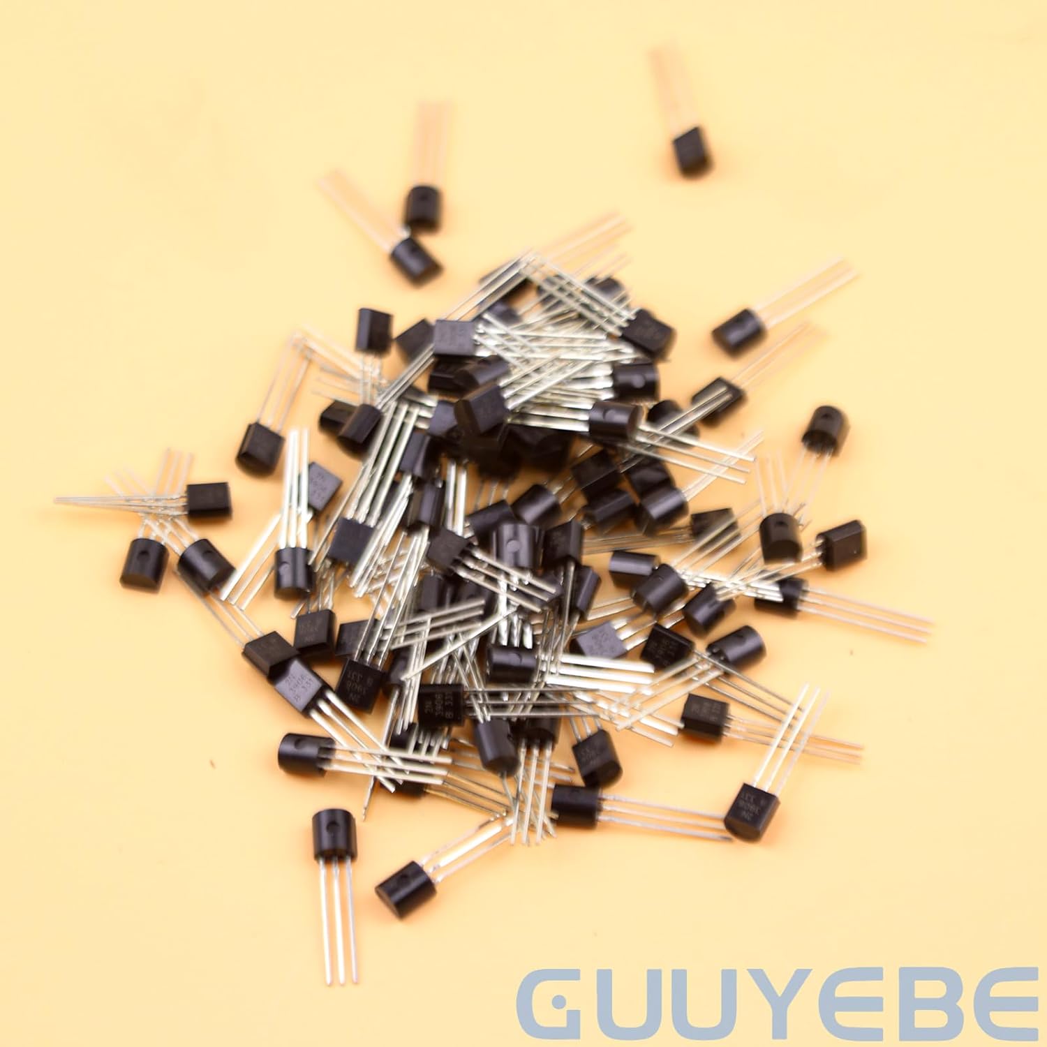 GuuYebe 2N3906 Transistor TO-92 PNP BJT Transistors of Semiconductor Products