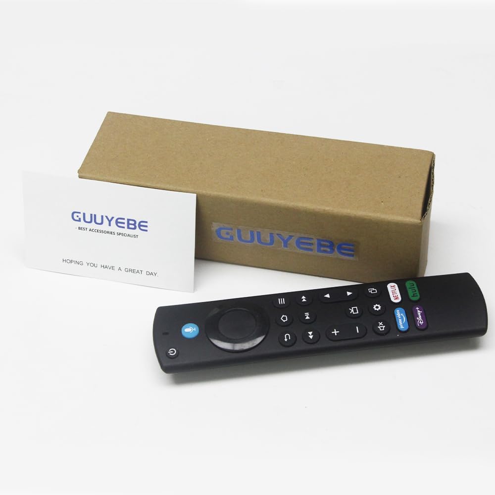 GuuYebe NS-RCFNA-21 504Q3265104 398GM10BEBYN0005HT TV Remote Control Replacement with Voice for NS-50DF710NA21 NS-55DF710NA21 Smart TVs