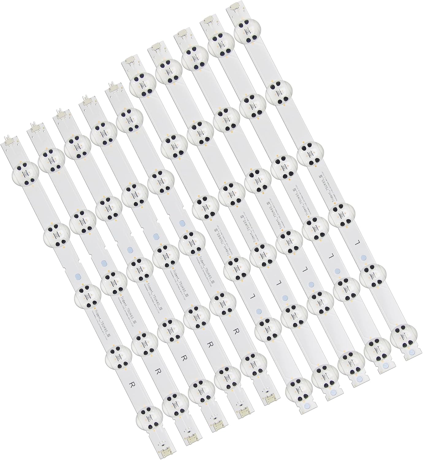 GuuYebe EAV63992101 LED backlight strip kit for select LG 75UK and 75UM televisions