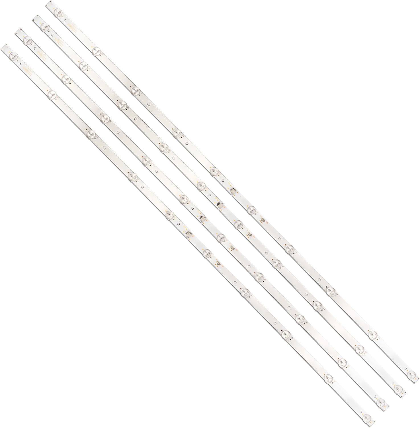Kit de 8 tiras LED JS-D-JP50DM-101EC para retroiluminación de televisores de 50 pulgadas