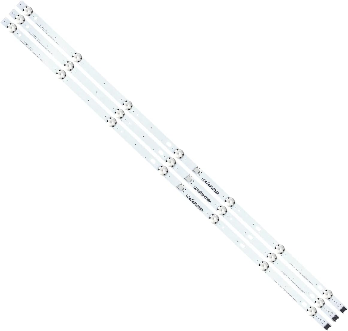3 Tiras LED LG 43UJ634V 43UJ651V 43UJ635V LC43490059A | Envío desde España